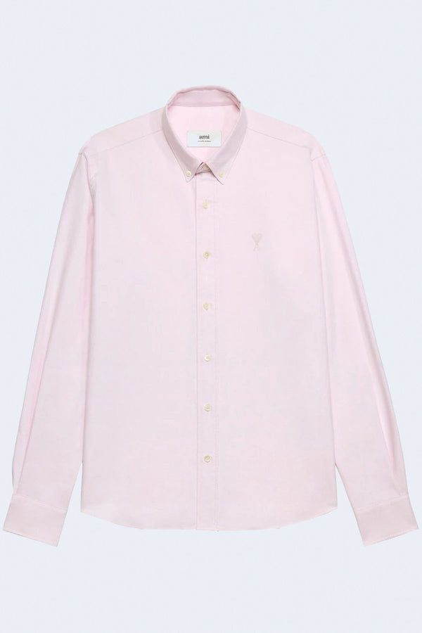 Classic Adc Cotton Oxford Shirt in Powder Pink