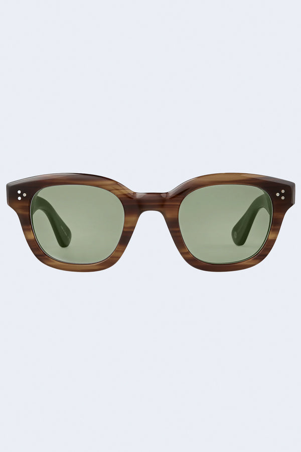 Cyprus Sunglasses in Cherry Wood/G15