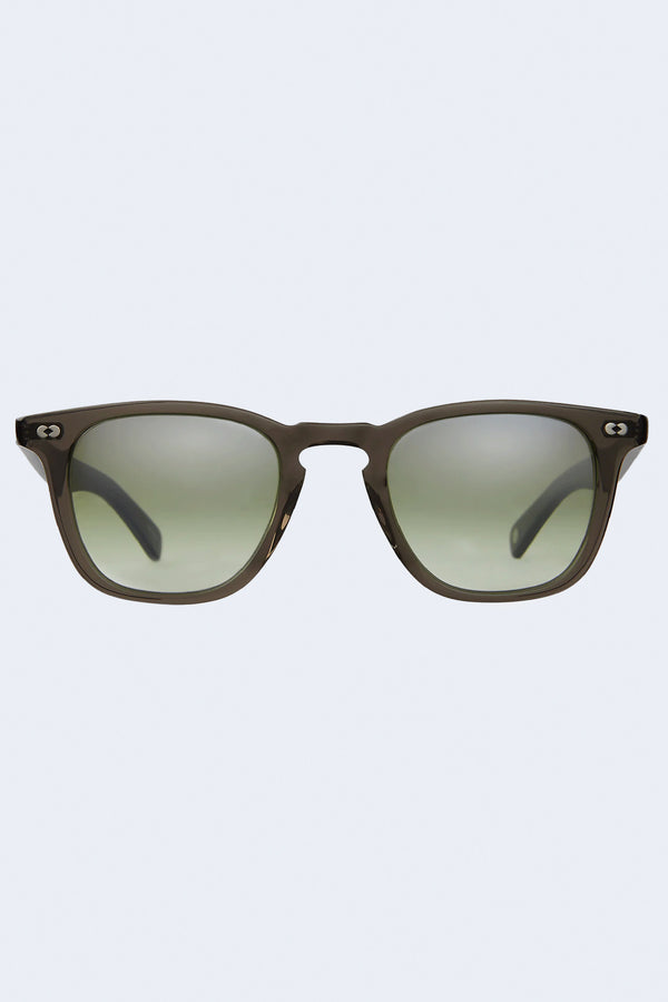 Brooks x Sunglasses in Black Glass with Olive Layered Mirror Lenses