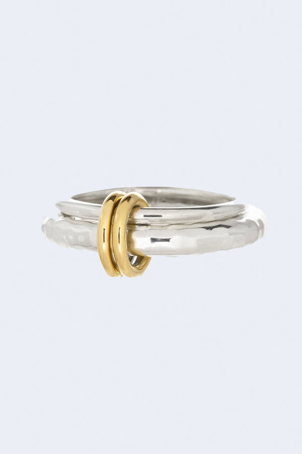 Agon SG Vulcan Rings With Yellow Gold Connectors
