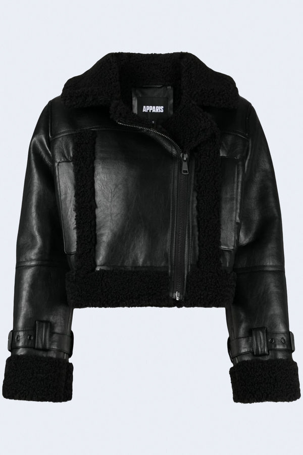 Jay Coat in Noir