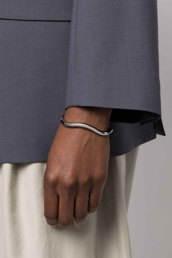 Bracelet Wave in Vermeil And Argent