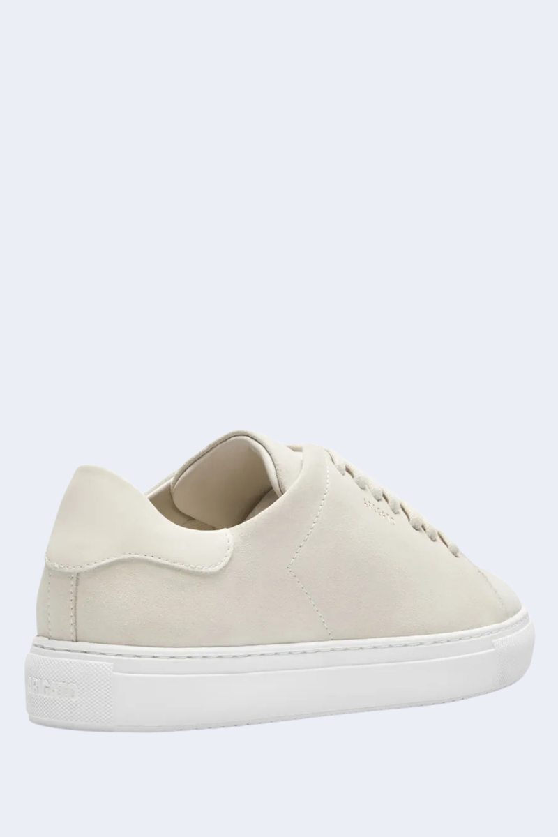 Clean 90 Suede Sneaker in Off White/White