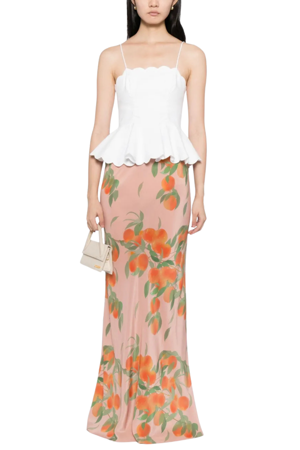 Emily Skirt in Peachtree Peach