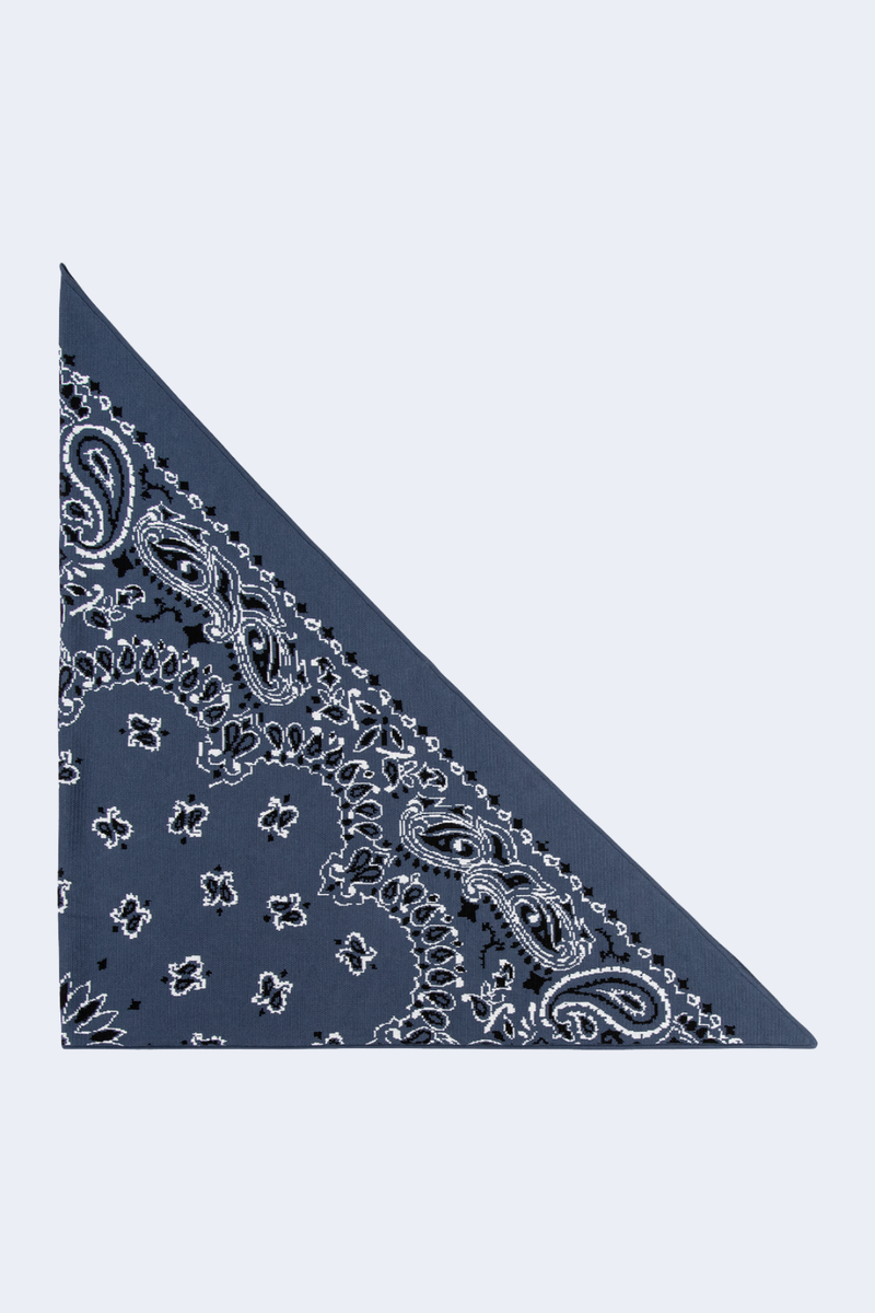 The Big Bandana Scarf in Washed Navy