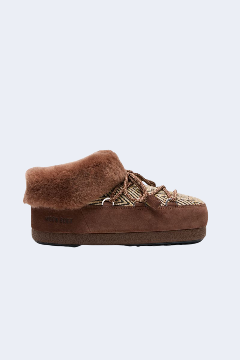 MB X Guest In Residence EVX Chalet Mule Fur in Cocoa