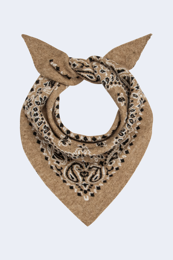 The Bandana Kerchief in Camel