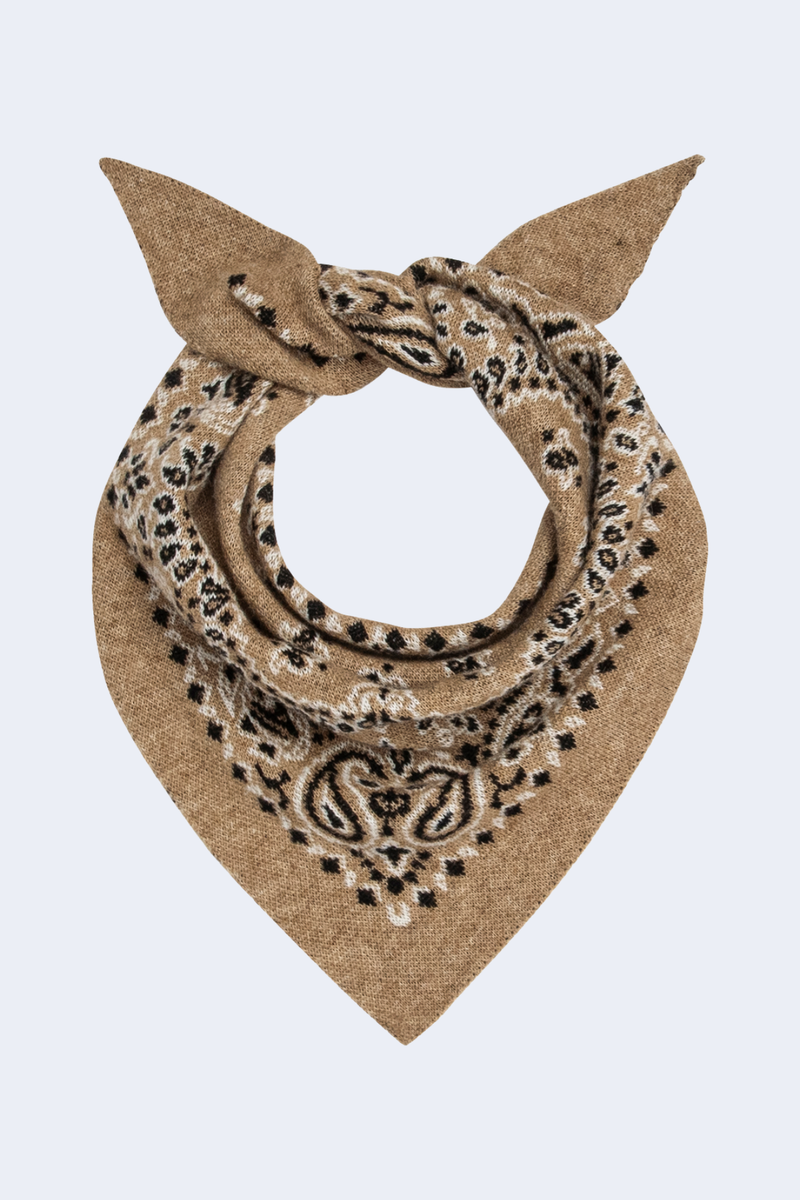 The Bandana Kerchief in Camel