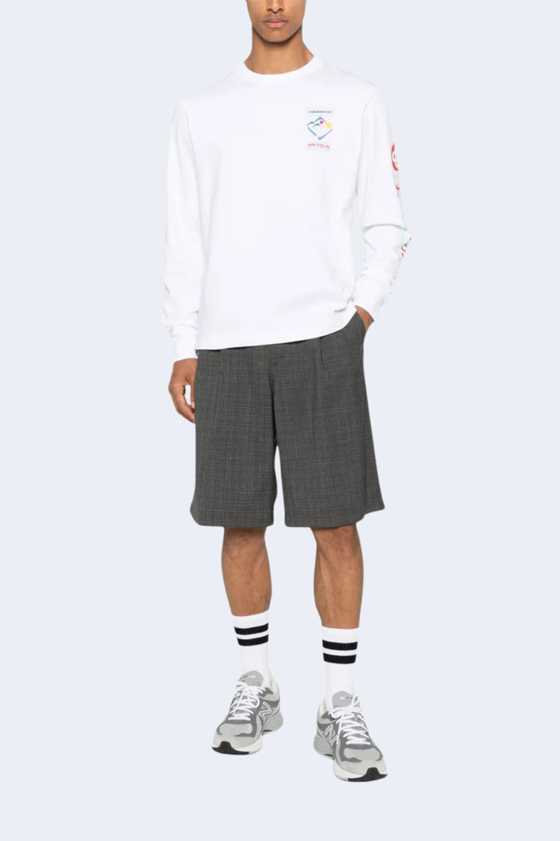 Fuji Dream Screen Pinted Long Sleeve T-Shirt  in Fuji Dream