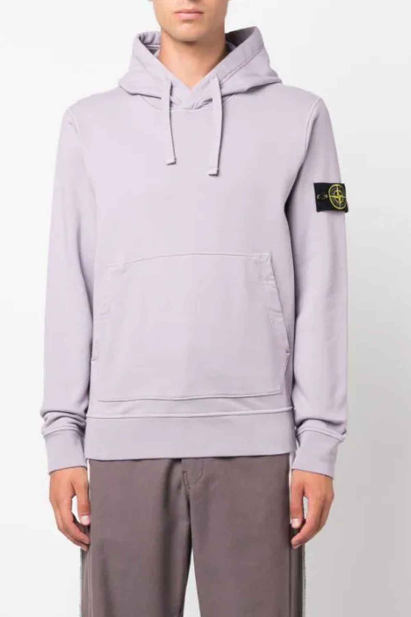 Felpa Hoodie in Lavender