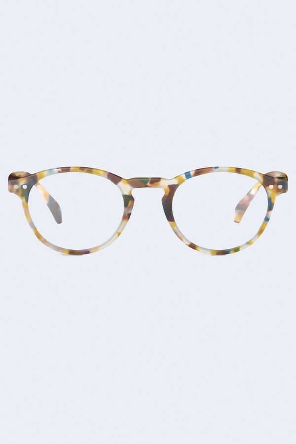 Reading Glasses #A in Blue Tortoise