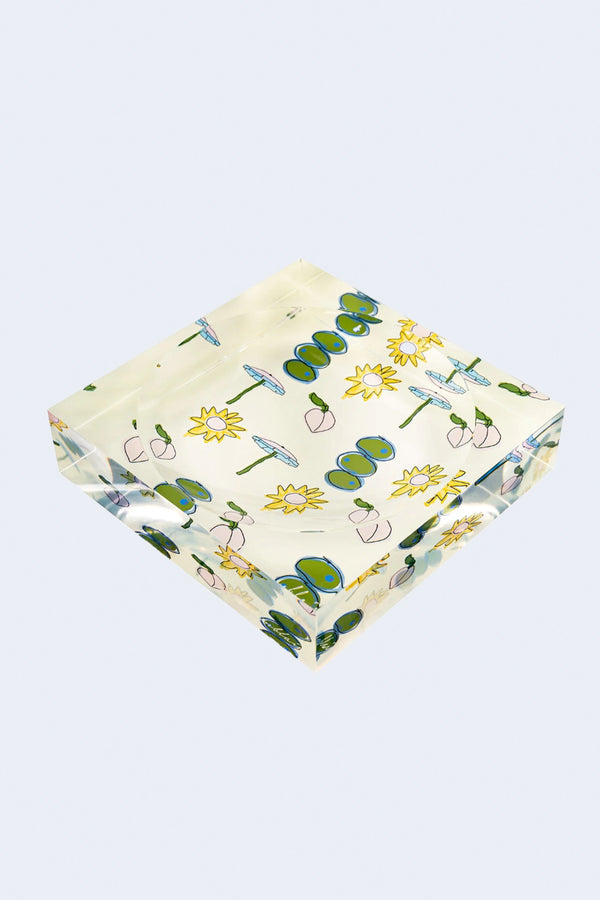 Small Square Candy Dishes in Oliveyou