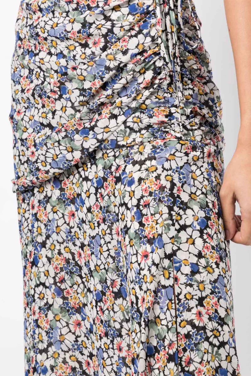 Lucien Skirt in Black Multi