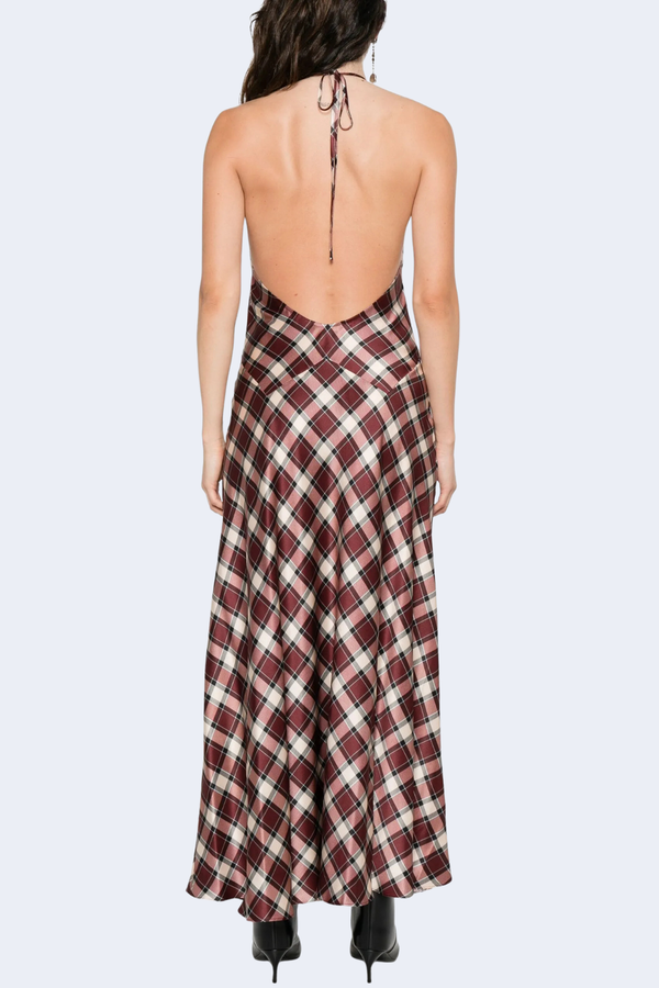 Maxime Dress in Norfolk Plaid
