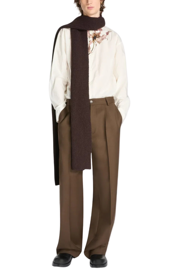 Moyson 2709 M.K.Scarf in Dark Brown