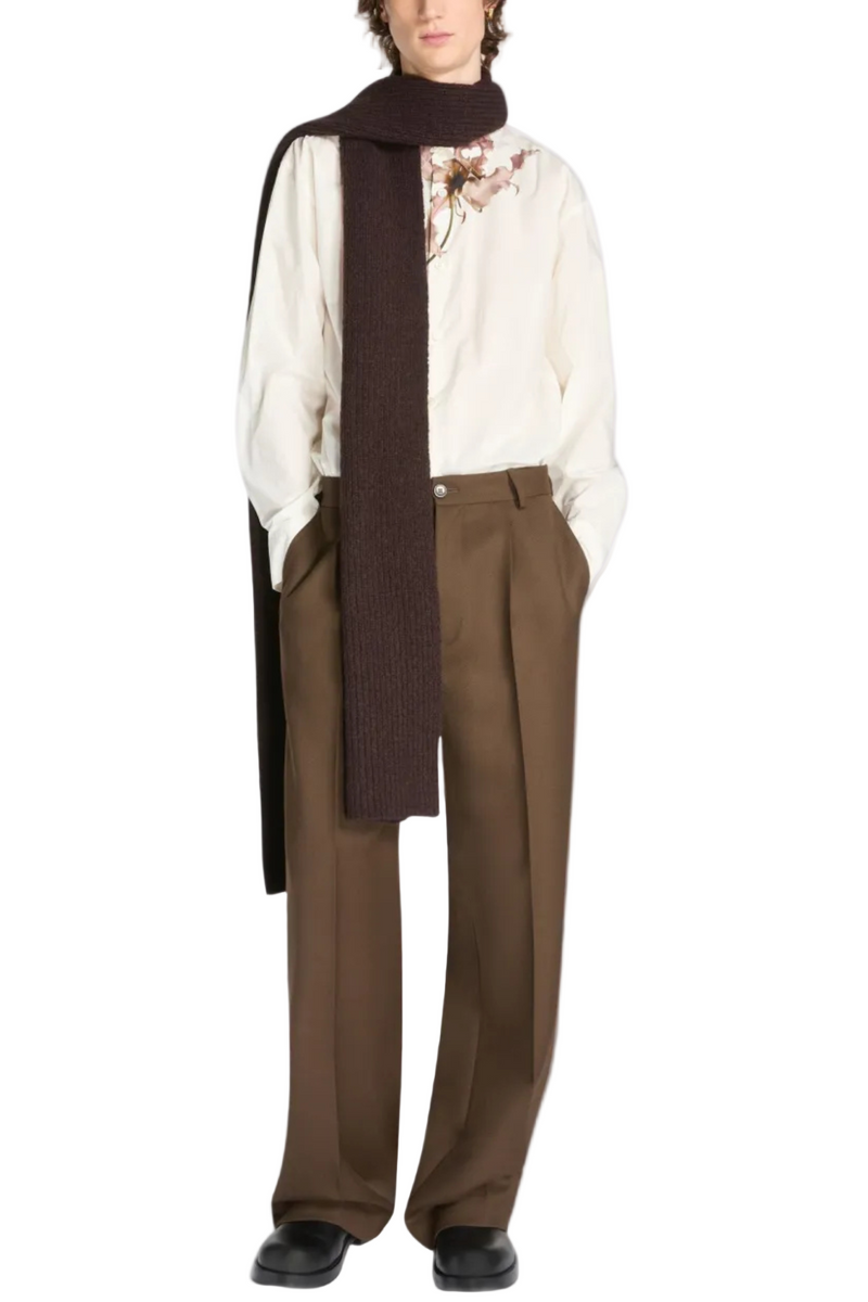 Moyson 2709 M.K.Scarf in Dark Brown