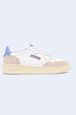 Women's Medalist Low Sneaker in White/Vista