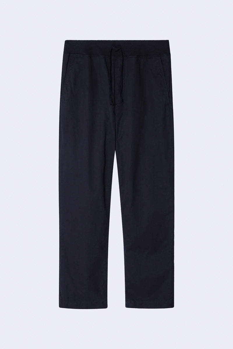 Twill Cozy Pant in Navy