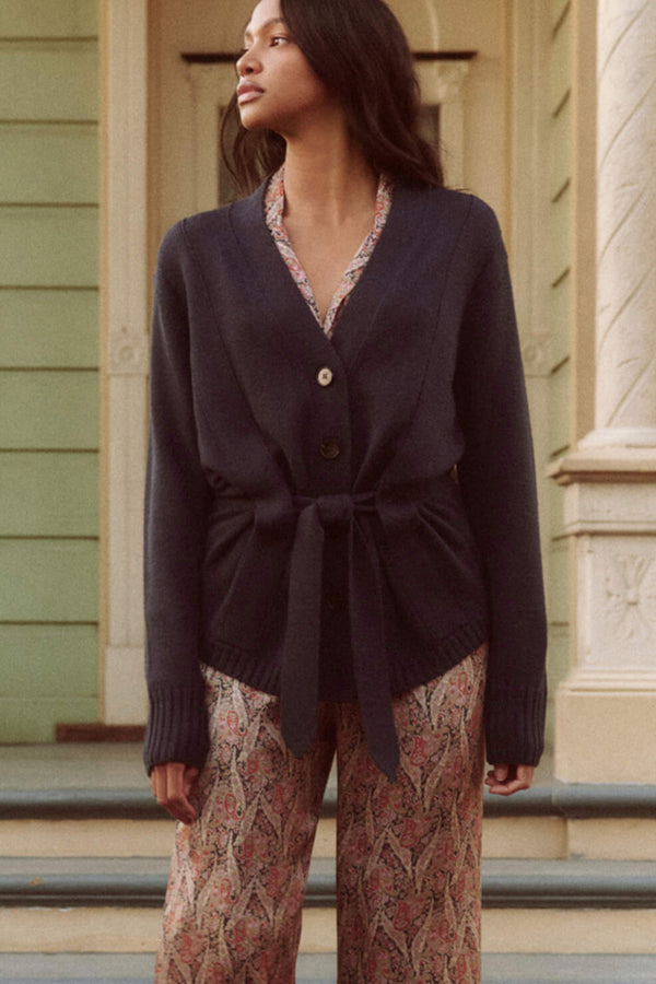 The Wayward Cardigan in Navy