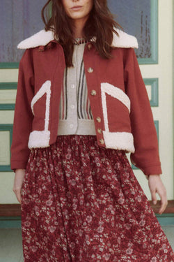 The Peak Coat in Spice