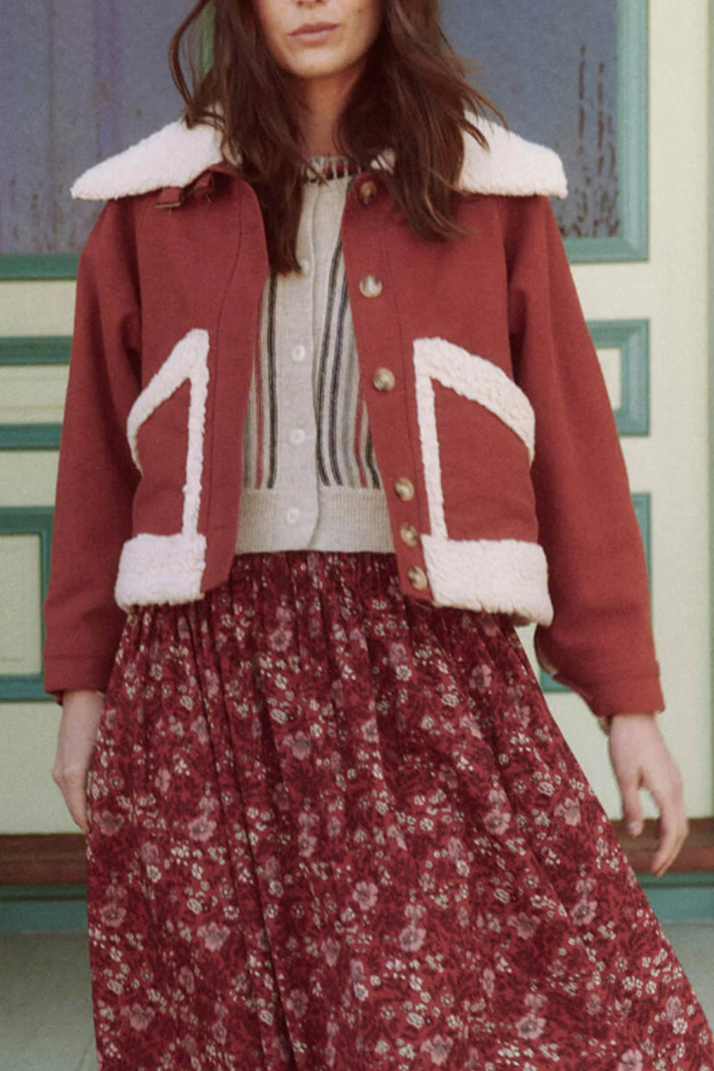 The Peak Coat in Spice