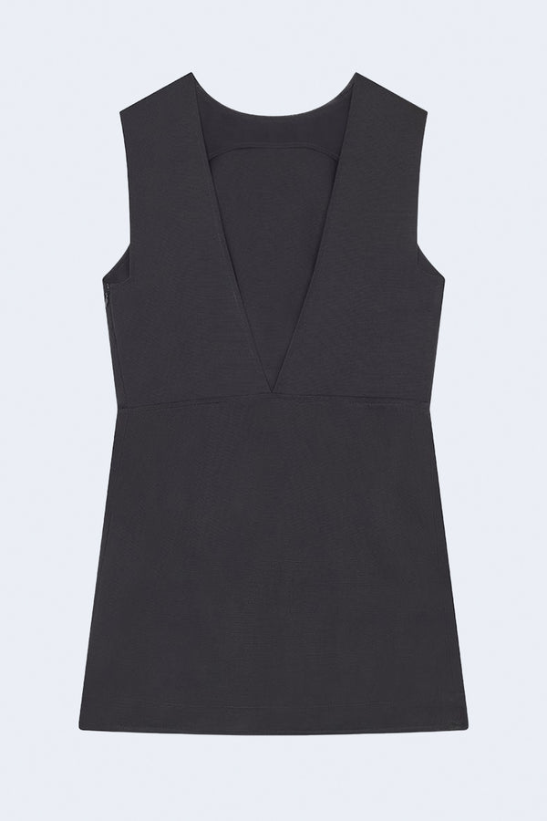 Hoya Sleeveless Dress in Black
