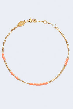 Asym Bracelet in Peach