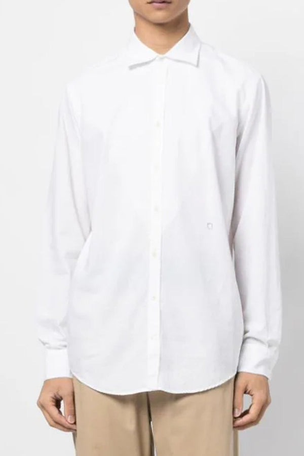 Genova Button Down Shirt in Bianco