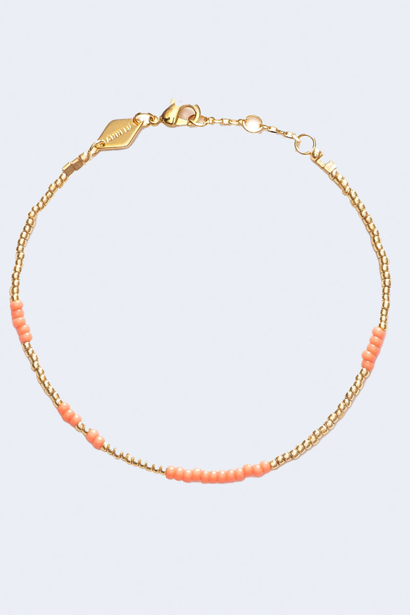 Asym Bracelet in Peach