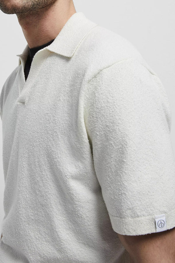Men's Johnny Polo In Zuma Toweling in Ivory