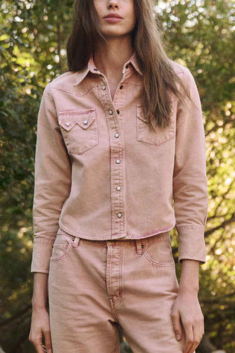 The Howdy Top in Sunfaded Blush