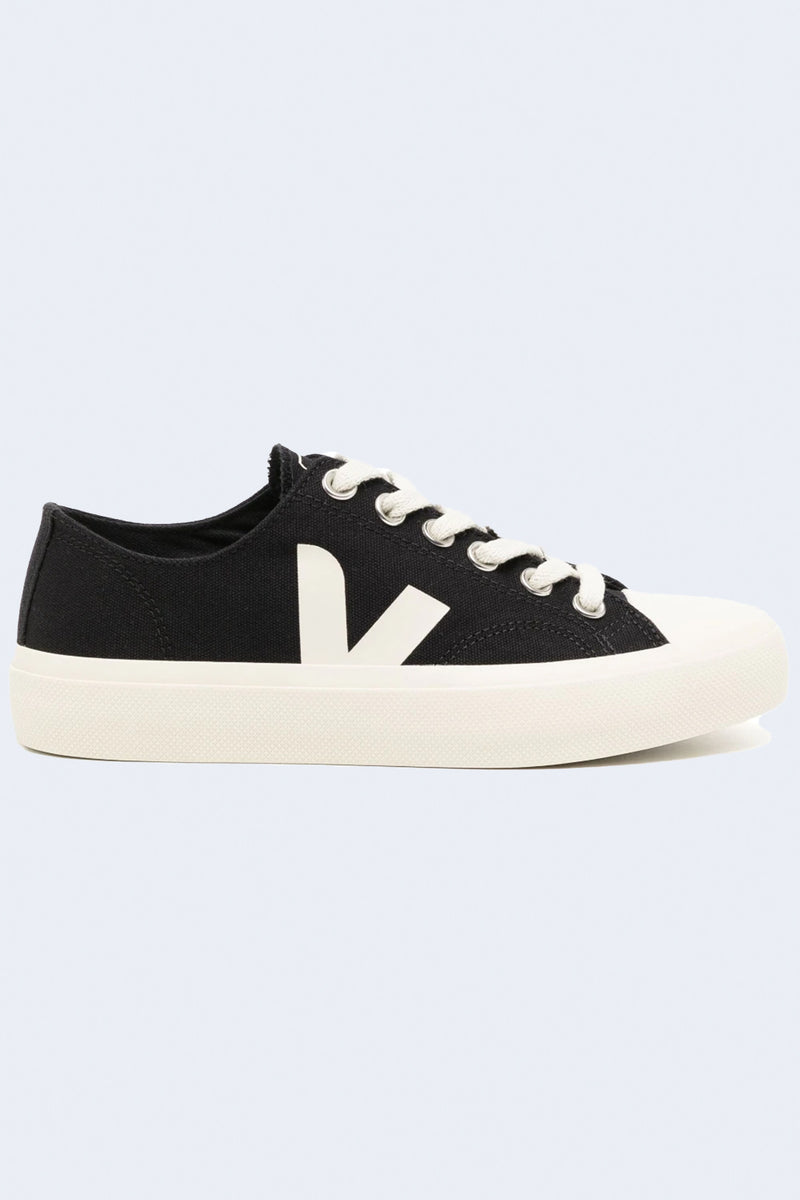 Men's Wata II Low Canvas Sneaker in Black_Pierre