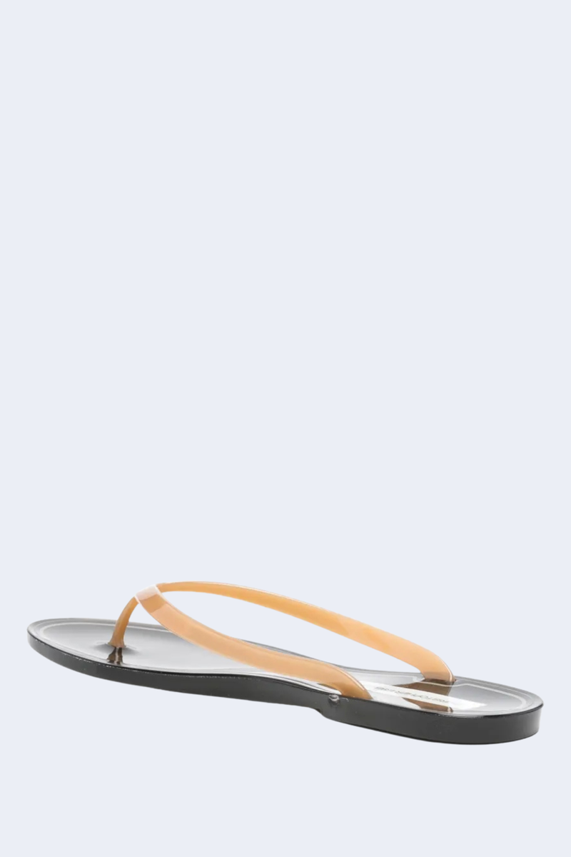 Jo Flip Flop in Black/ Almond