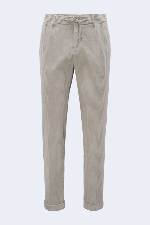 Cord Pants in Grey