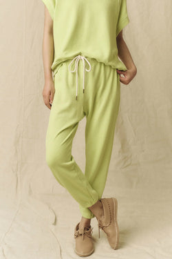 The Stadium Sweatpant in Lime Zest