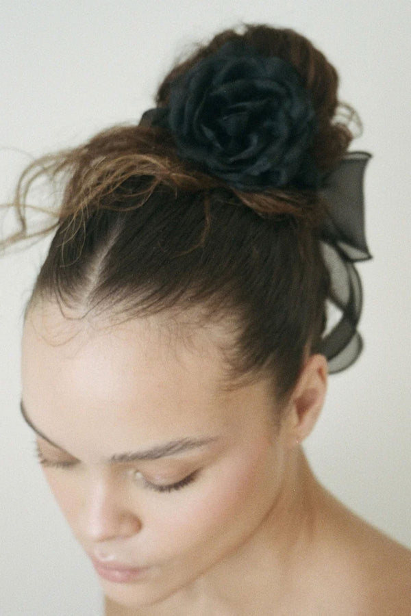 Camellia Scrunchie in Dusk