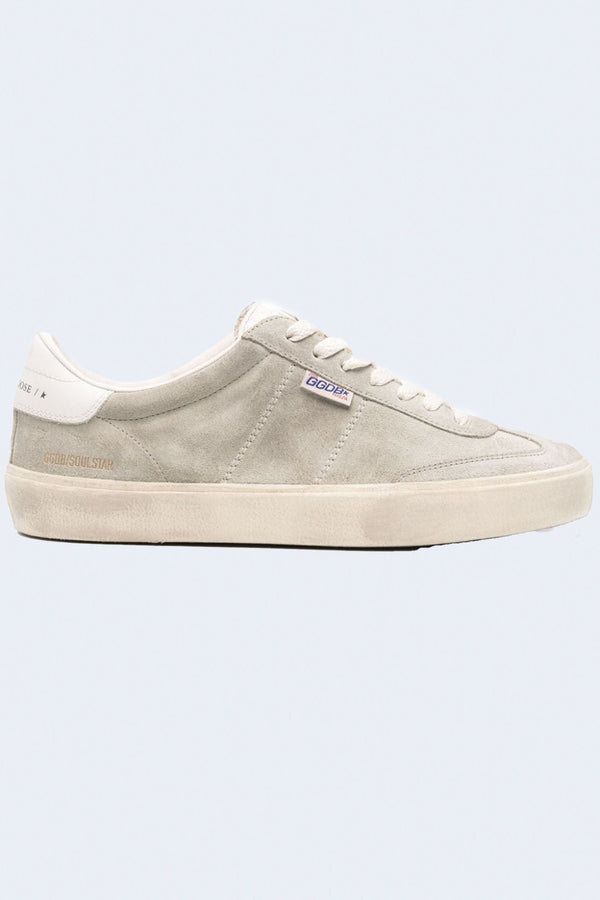 Men's Soul-Star Suede Upper Bio Based Hf Tongue Leat in Taupe/Milk