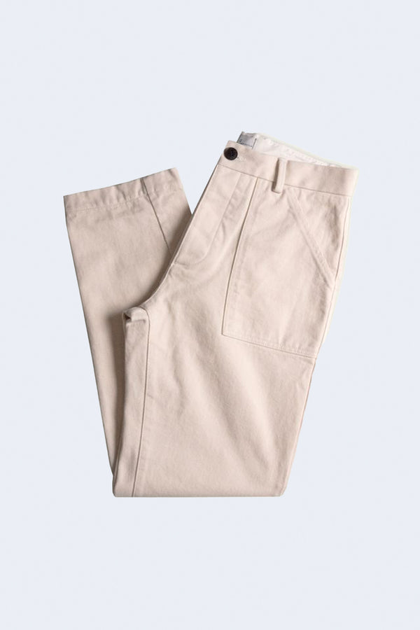 Fatigue Pants in Ecru Natural