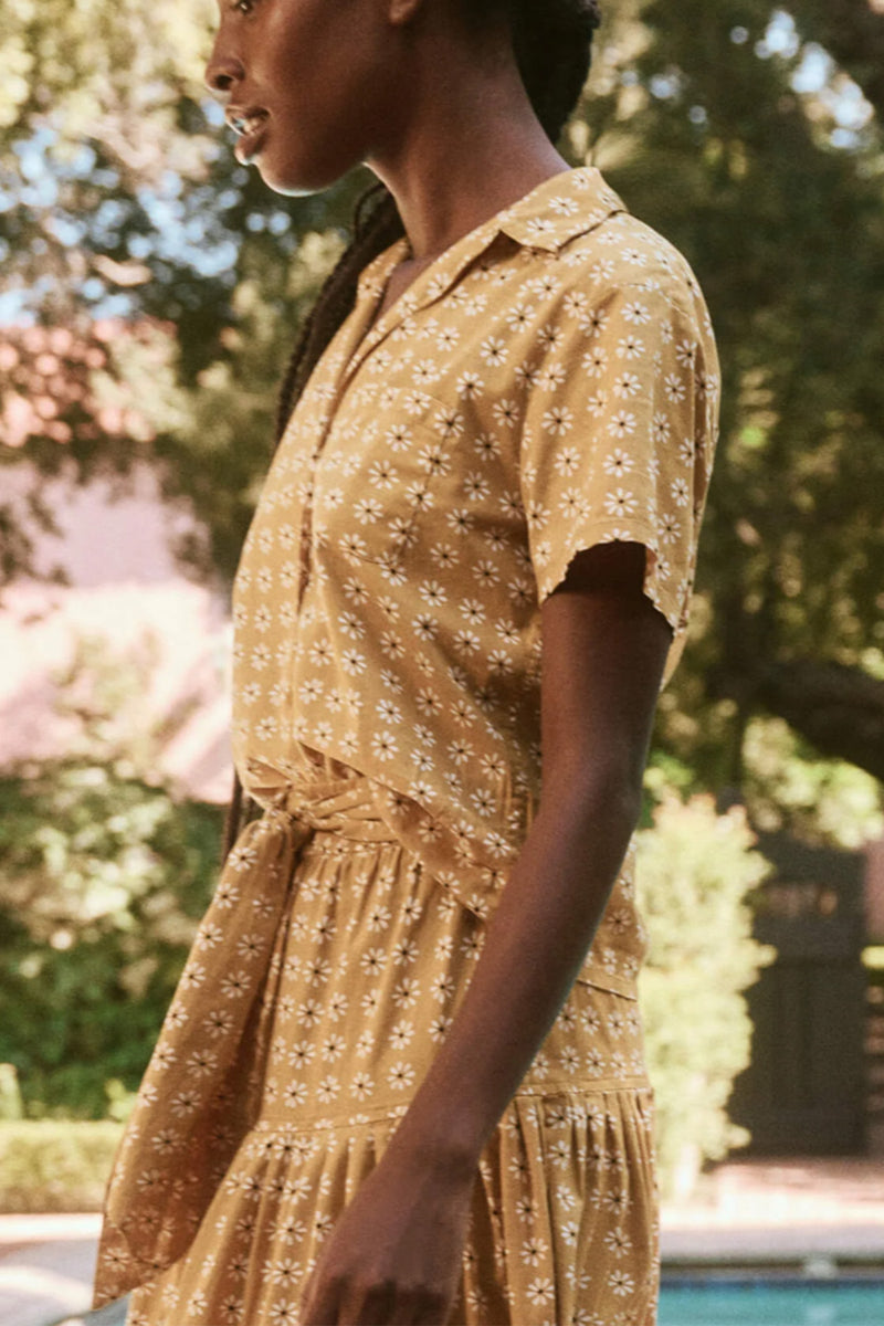 The Tourist Top in Honeycomb Bandana Floral