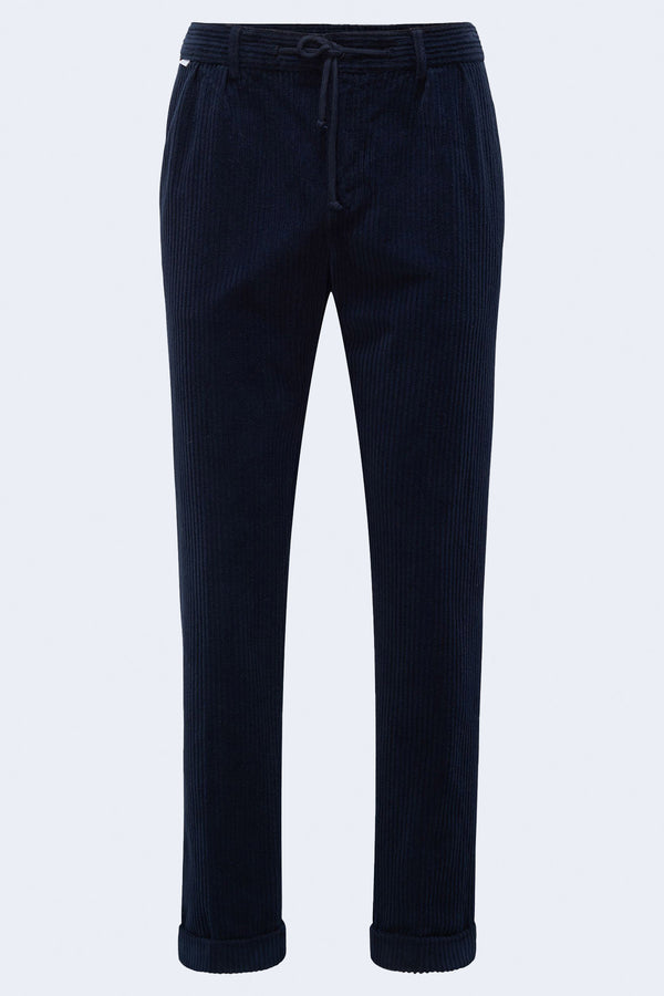 Cord Pants in Navy