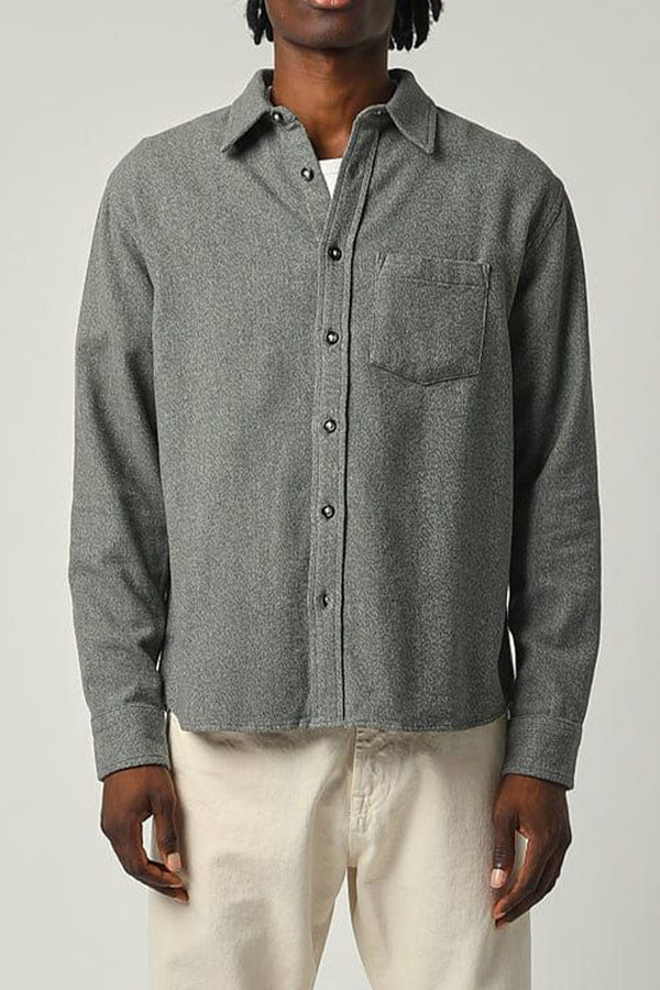 Recycled Flannel in Grey