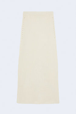 Aalis Skirt in Rice Ivory