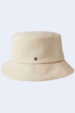 Jason Cashmere Bucket Hat in Beige