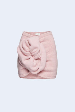 Aw23 Knitwear 10 Skirt in Pink