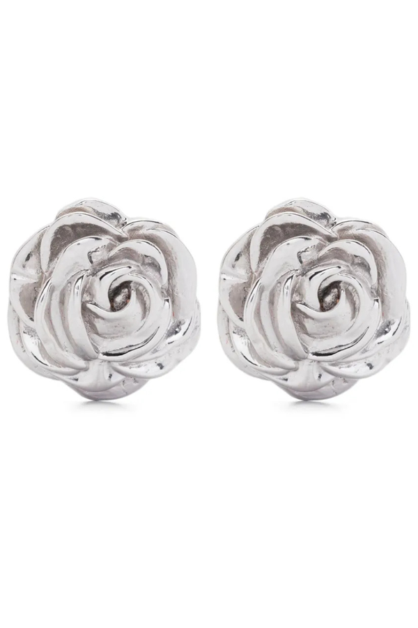 Earrings 01 in Rhodium Silver