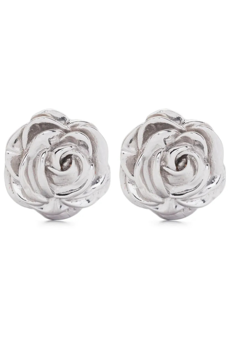 Earrings 01 in Rhodium Silver