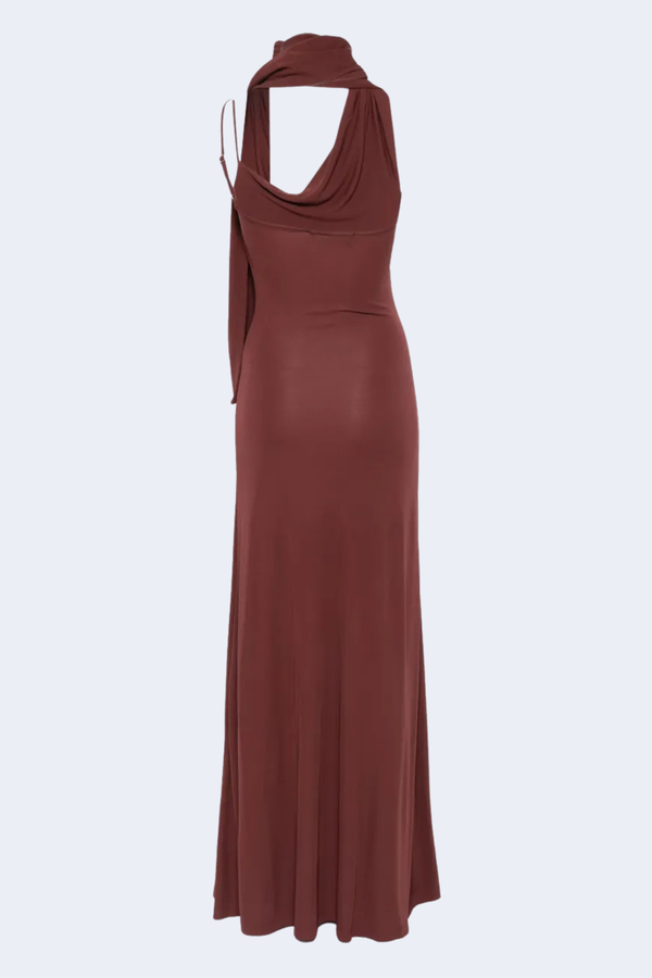 Wisp Dress  in Burgundy