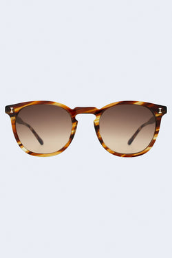 Eldridge Sunglasses in Sand Dune W/ Brown Flat Gradient