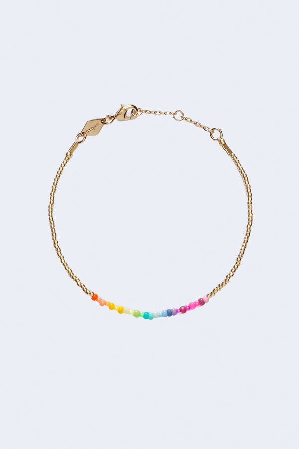 Golden Rainbow Bracelet in Golden