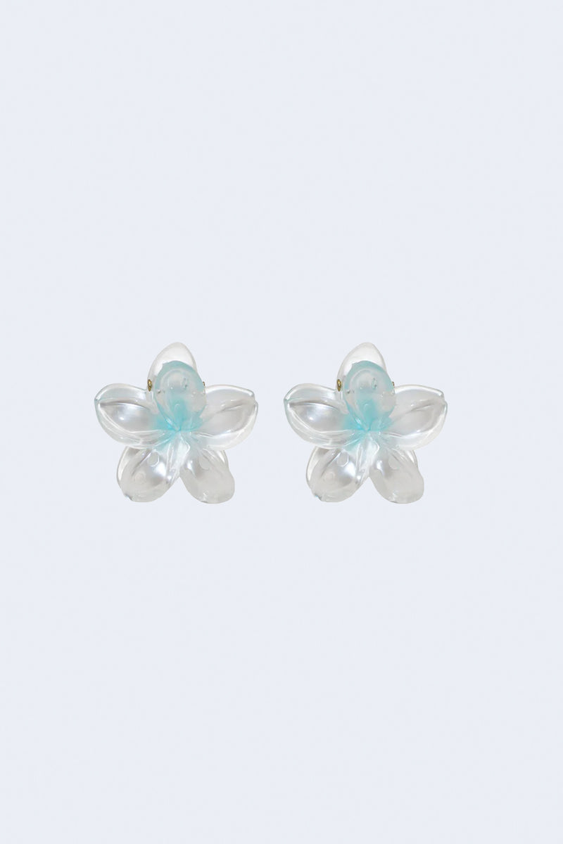 Baby Super Bloom Clip Set in Aqua Pearl